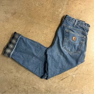 Vintage Carhartt Blanket-Lined Jeans